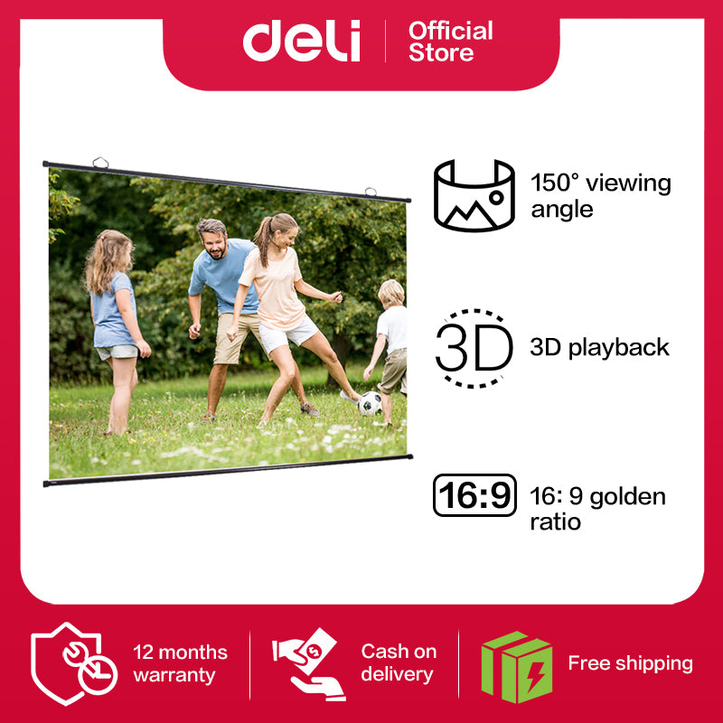 Deli EU Projection Screen (E50448)