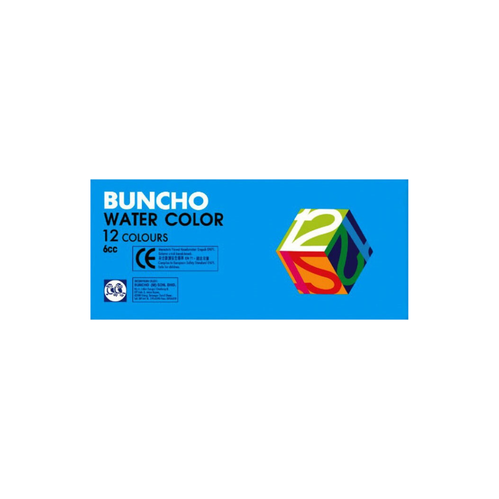 Buncho Watercolor (6CC) - 12 Colours