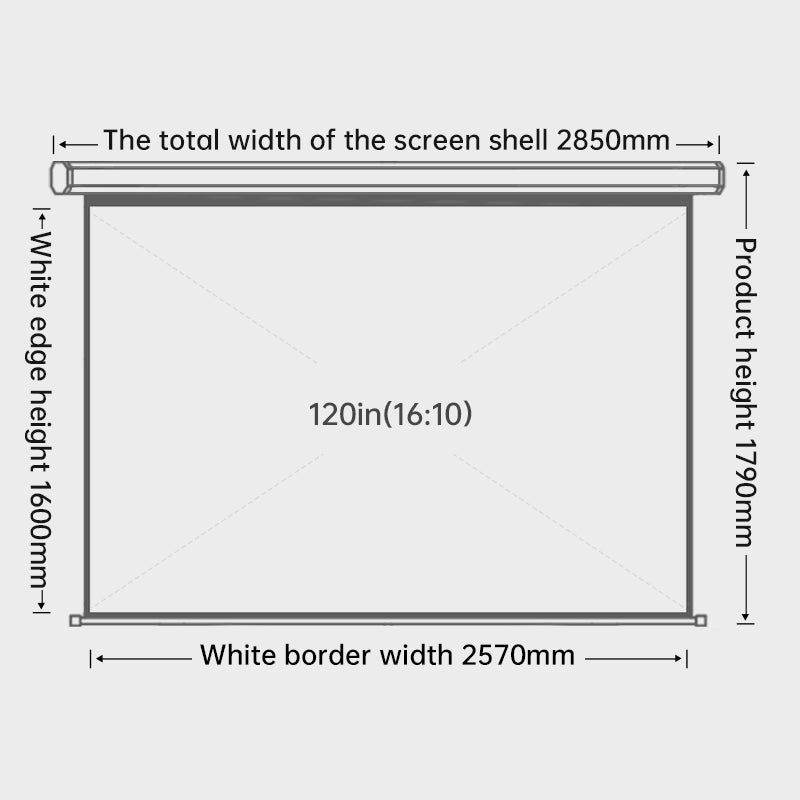 Deli Projector Screen (E50443)