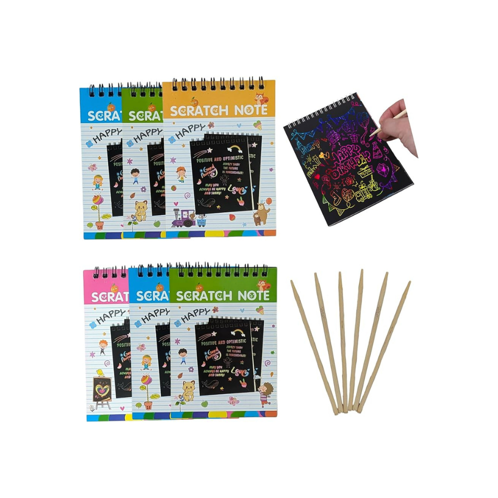 Happiee Clap Small Scratch Notebook