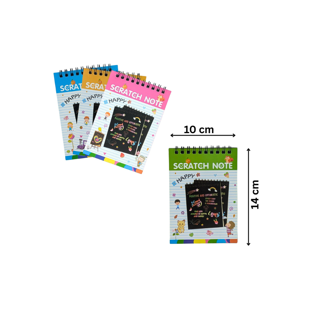 Happiee Clap Small Scratch Notebook