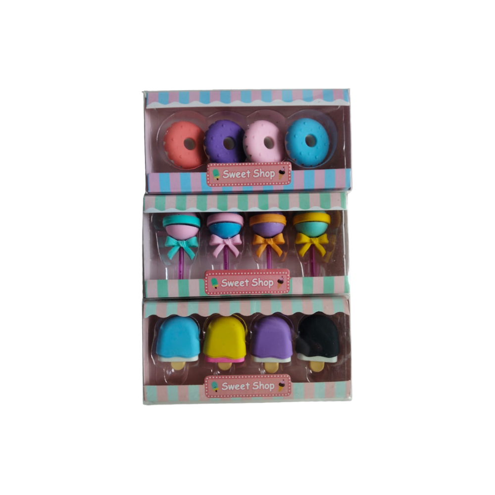 Sweet Shop Scented Erasers