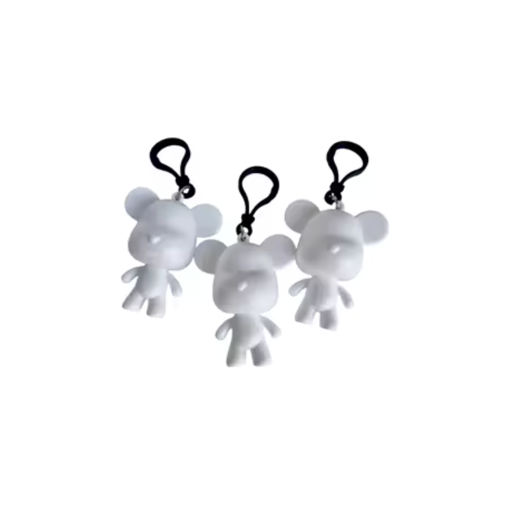 Fluid Bear Keychain