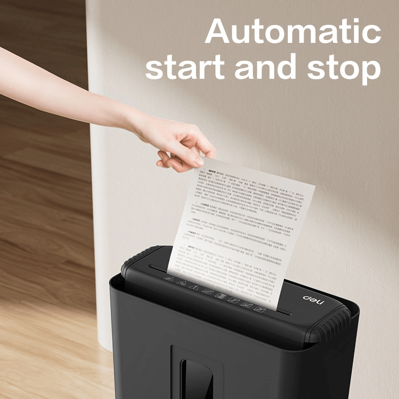 Deli Cross Cut Paper Shredder (ET102SC)