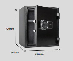 Deli Electronic Fireproof Safe (ET587)