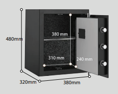 Deli Safe Box Digital Safe (ET620)