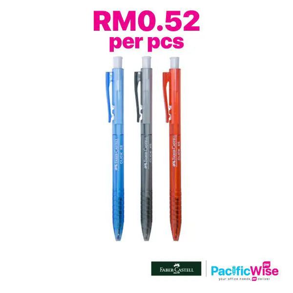 Ball Pen/Faber Castell/Click X5 1425/Pen Bola/Writing Pen/0.5mm