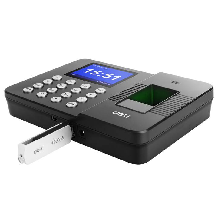 Deli Fingerprint Attendance Machine Deli (E3960)
